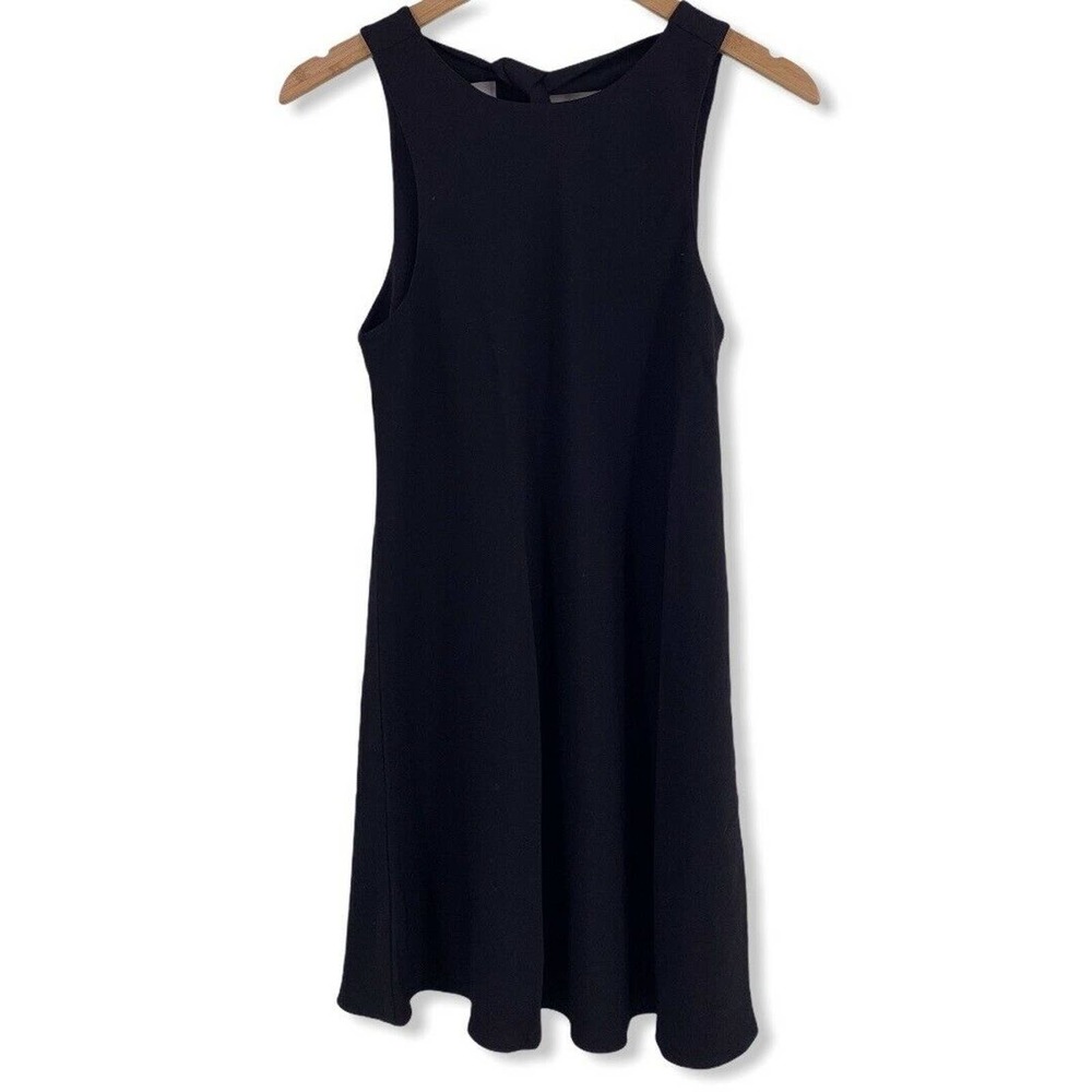 Amanda Uprichard Black Tie Back Dress Marnie S New